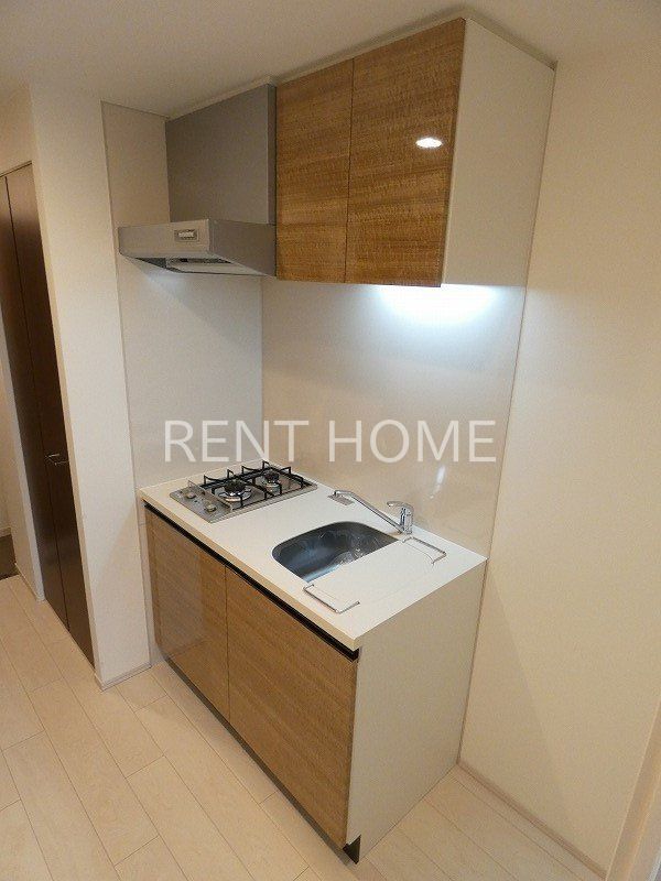 キッチン　2口ガスシステムキッチン