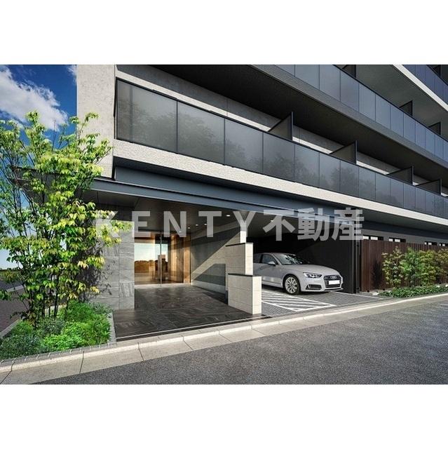 エントランス　落ち着いたエントランスです