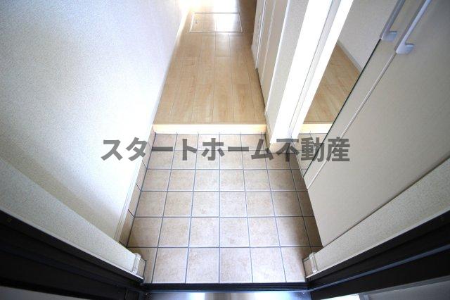 玄関　ゆったりとした玄関です