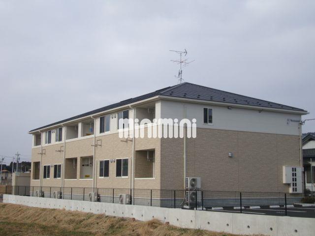 建物外観　国道４号線沿いのアパートです。