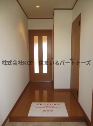 玄関　ゆったりとした玄関です