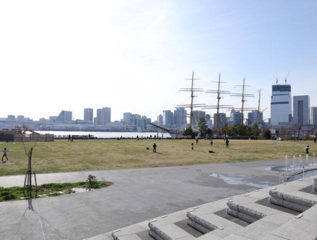 公園　晴海ふ頭公園（公園）まで443m