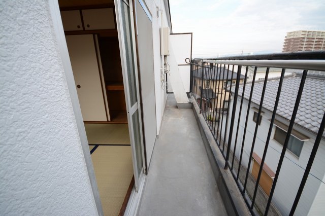バルコニー　別号室画像。ご参考下さい