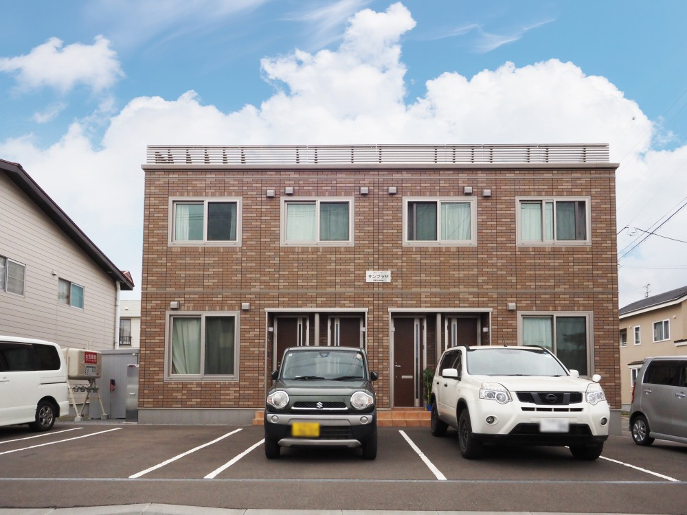 建物外観　JR函館線「厚別」より徒歩8分♪