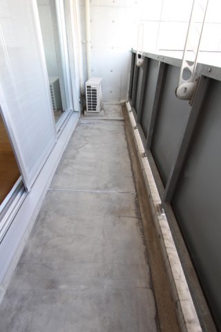 バルコニー　落ち着いた時間を過ごせるバルコニーです