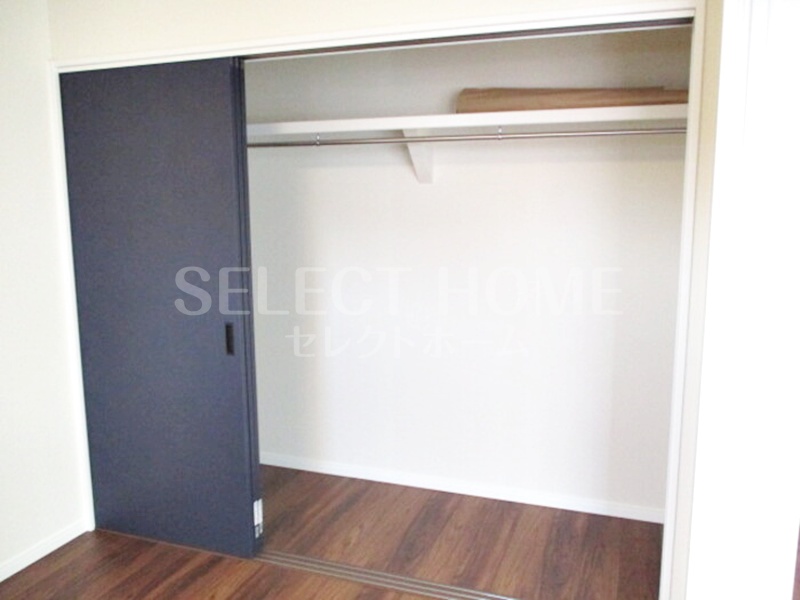 収納　たっぷりとした収納スペースです