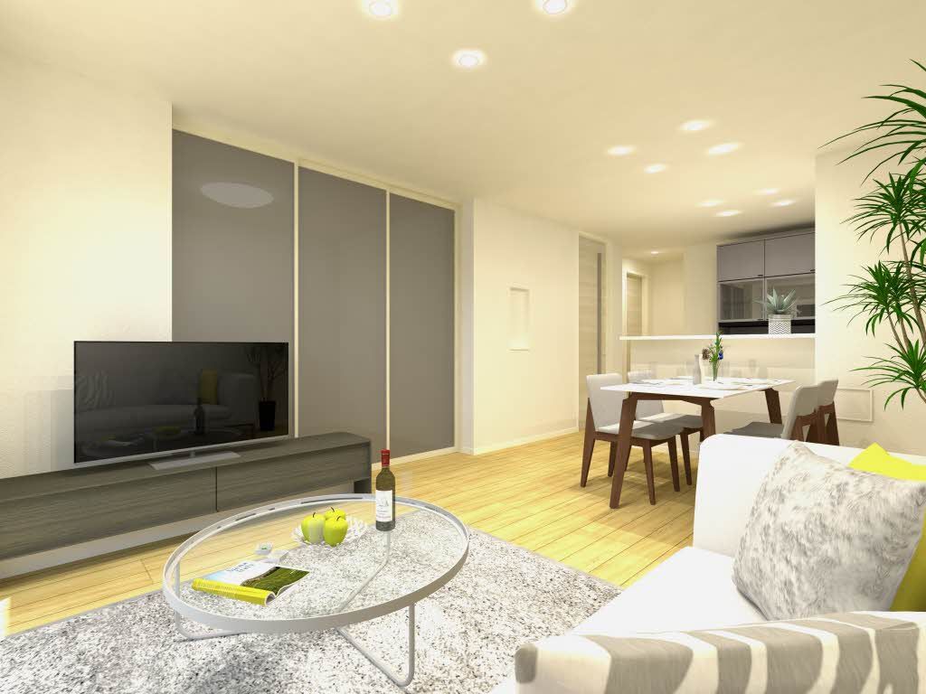 その他部屋・スペース　完成予想図／家具・家電等は配置のイメージで物件に付属してお…