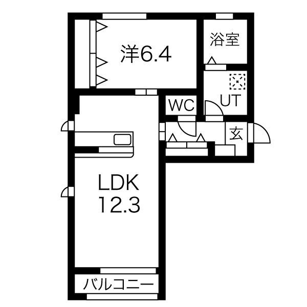 エルヴィータの間取り