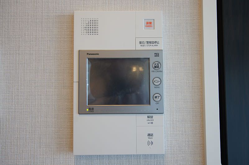 セキュリティ　※別部屋参考写真