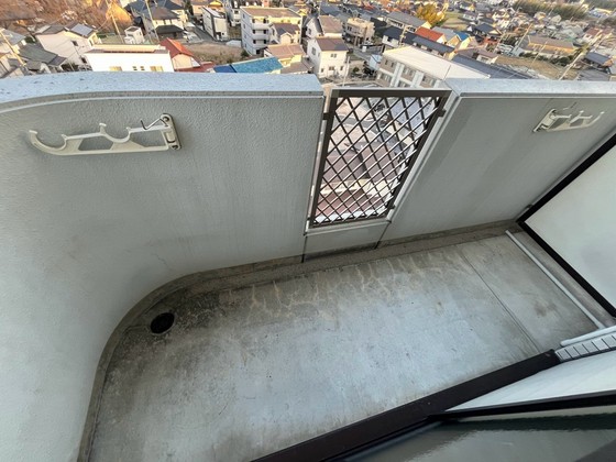 バルコニー　※別部屋の写真です