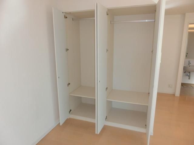 収納　クローゼットです