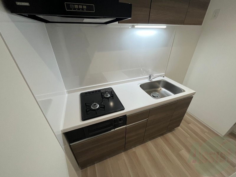 キッチン　システムキッチンなので、すぐお料理に使えます！