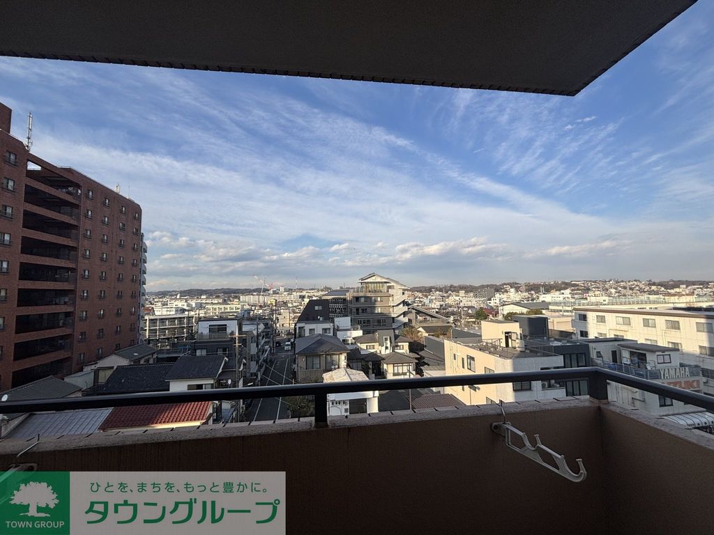 眺望　６階からの眺望は遠くまで見えて気持ちが晴れやかになりますね♪