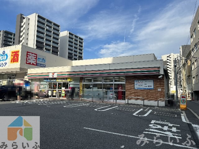 コンビニ　セブンイレブン 名古屋代官町店（コンビニ）まで196m