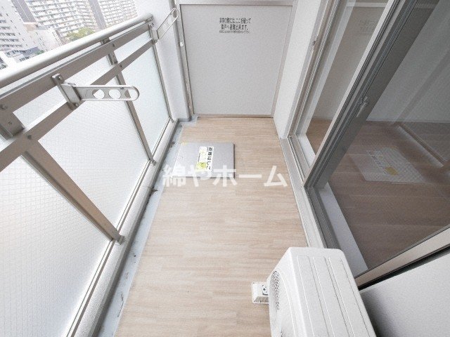 バルコニー　バルコニーがあります