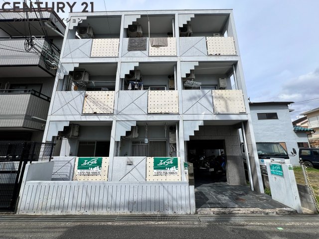 建物外観　バイク置き場あり