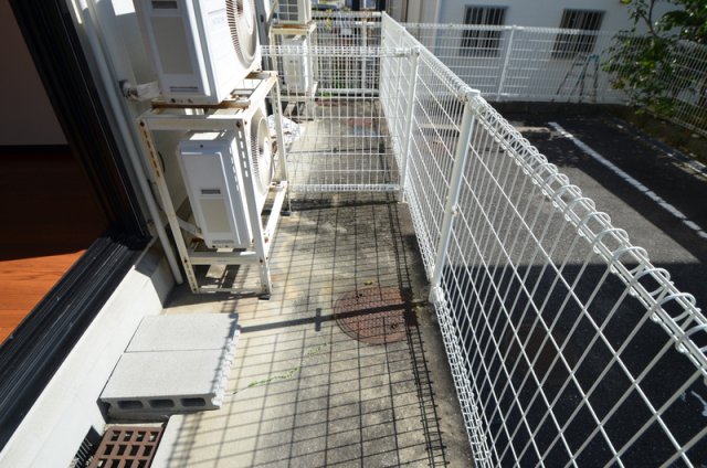バルコニー　こちらはバルコニーです☆