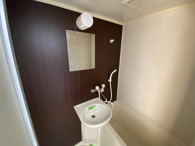 洗面設備　※別号室の写真です。