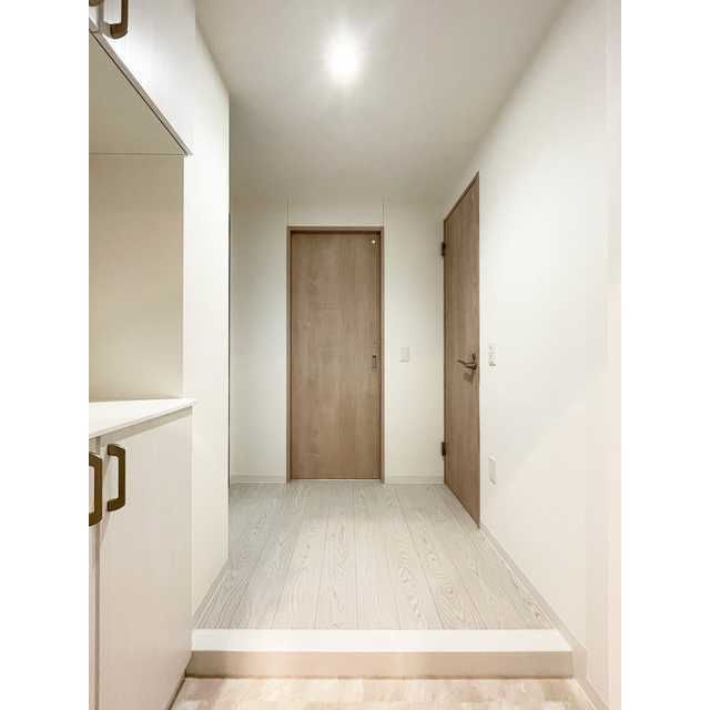 玄関　明るい玄関です