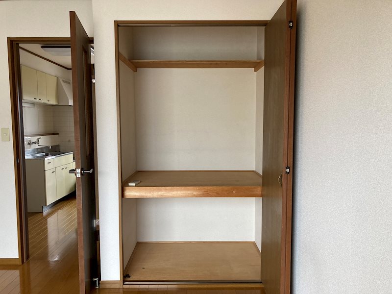 収納　※写真は207号室です。