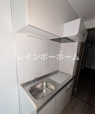 キッチン　コンパクトなキッチンで掃除もラクラク