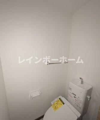 トイレ　ゆったりとした空間のトイレです