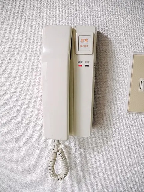 セキュリティ　音声で来客を確認出来ます