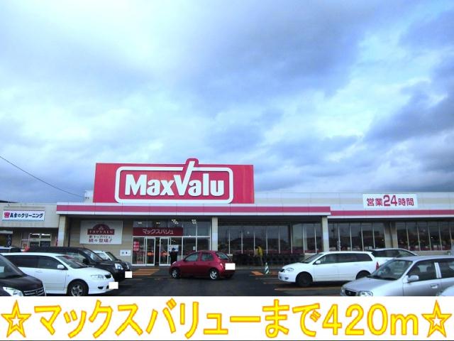スーパー　マックスバリュー（スーパー）まで420m
