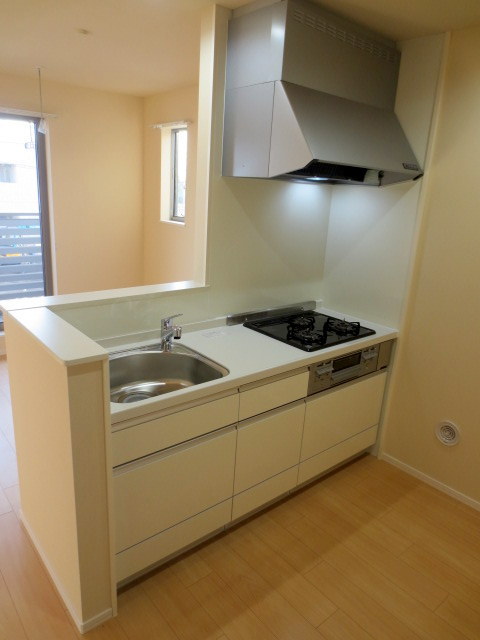 キッチン　★ガスコンロ３口グリル付き★