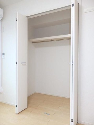 収納　収納のためのスペースです