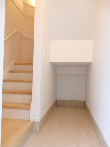 玄関　明るい玄関です