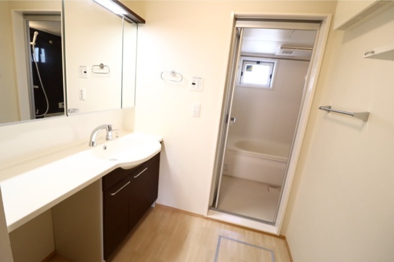 洗面設備　図面と現状に相違がある場合には現状を優先