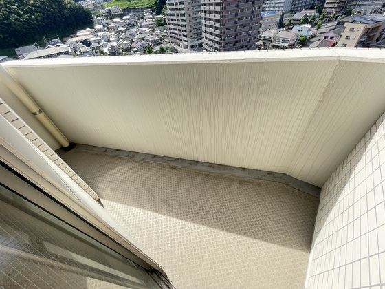 バルコニー　※別部屋の写真です