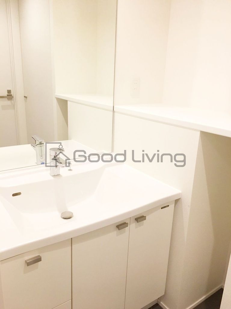 洗面設備　身だしなみもバッチリ