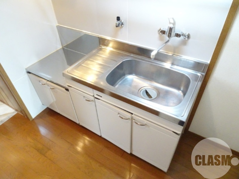 キッチン　ガスコンロ設置可♪