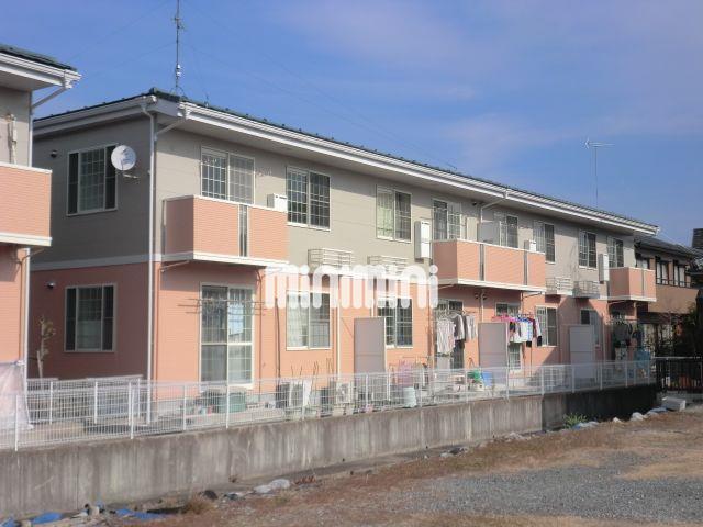 建物外観　ベージュ系のオシャレな外観