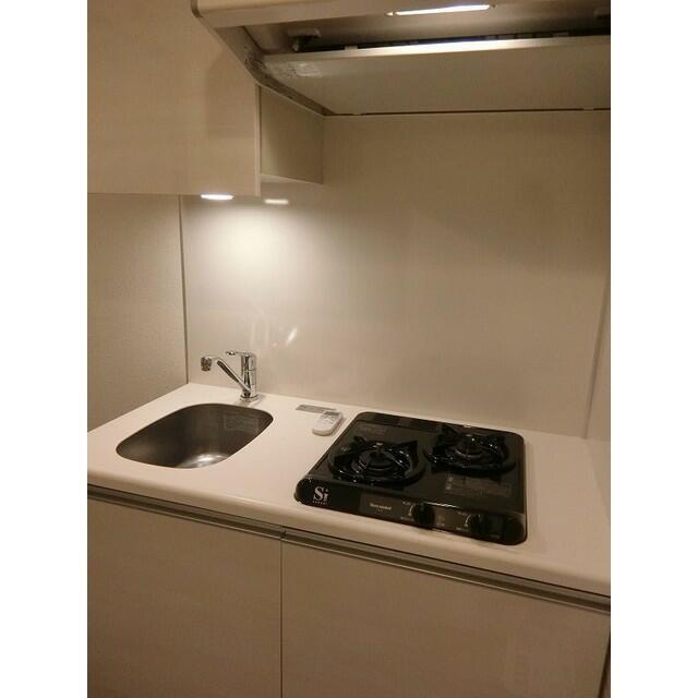 キッチン　2口ガスコンロ