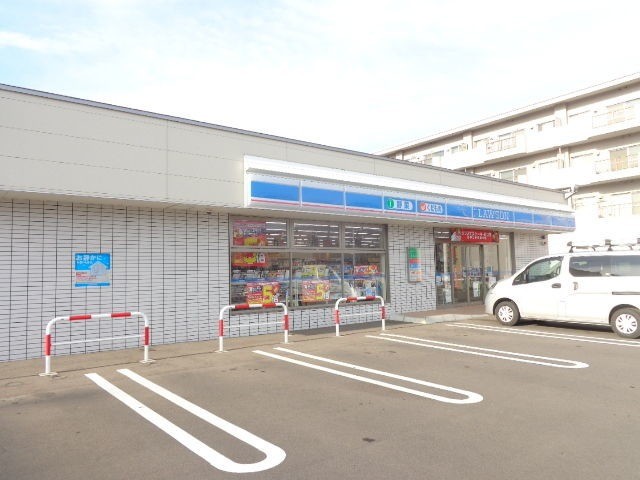 コンビニ　ローソン函館高砂通店（コンビニ）まで491m
