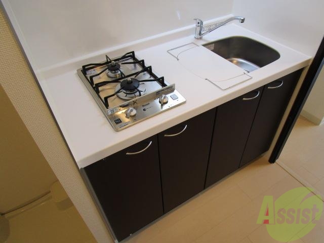 キッチン　２口ガスキッチン