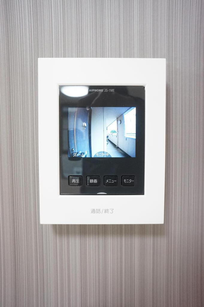 セキュリティ　録画機能付カラーTVモニターホン！