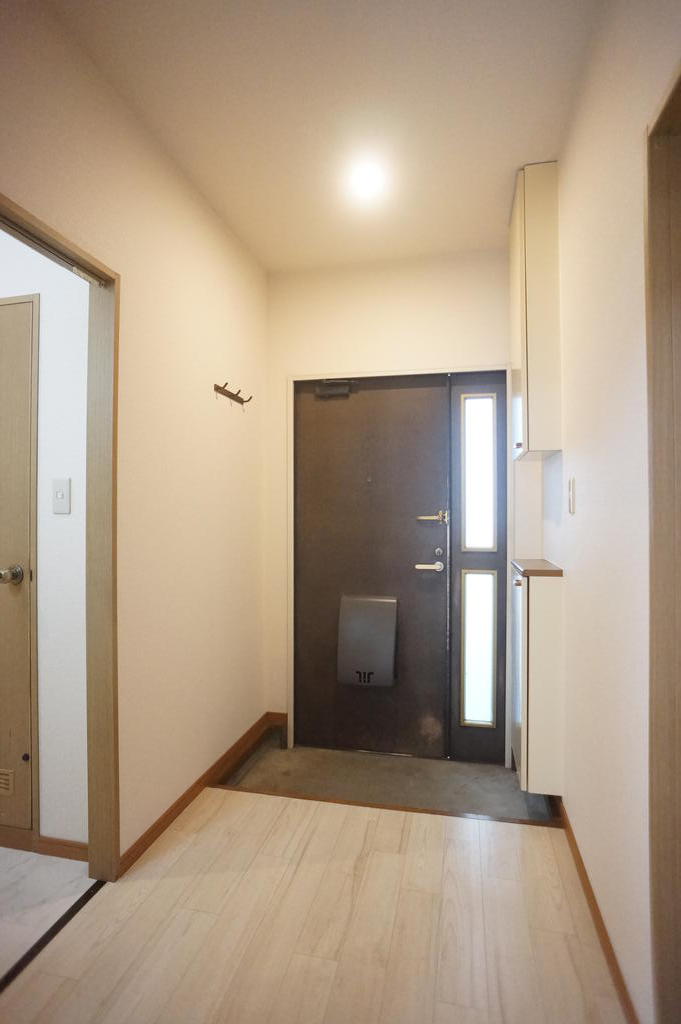 玄関　シューズ収納あります！