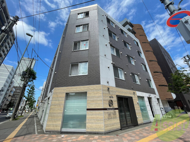 建物外観　札幌市中央区南１条東「エヴァンスコート南１条」