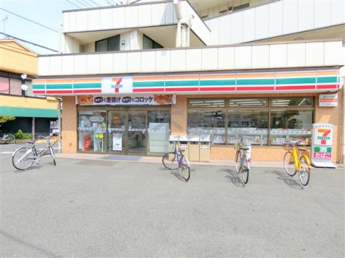 コンビニ　セブン‐イレブン 大田区仲糀谷店（コンビニ）まで391m