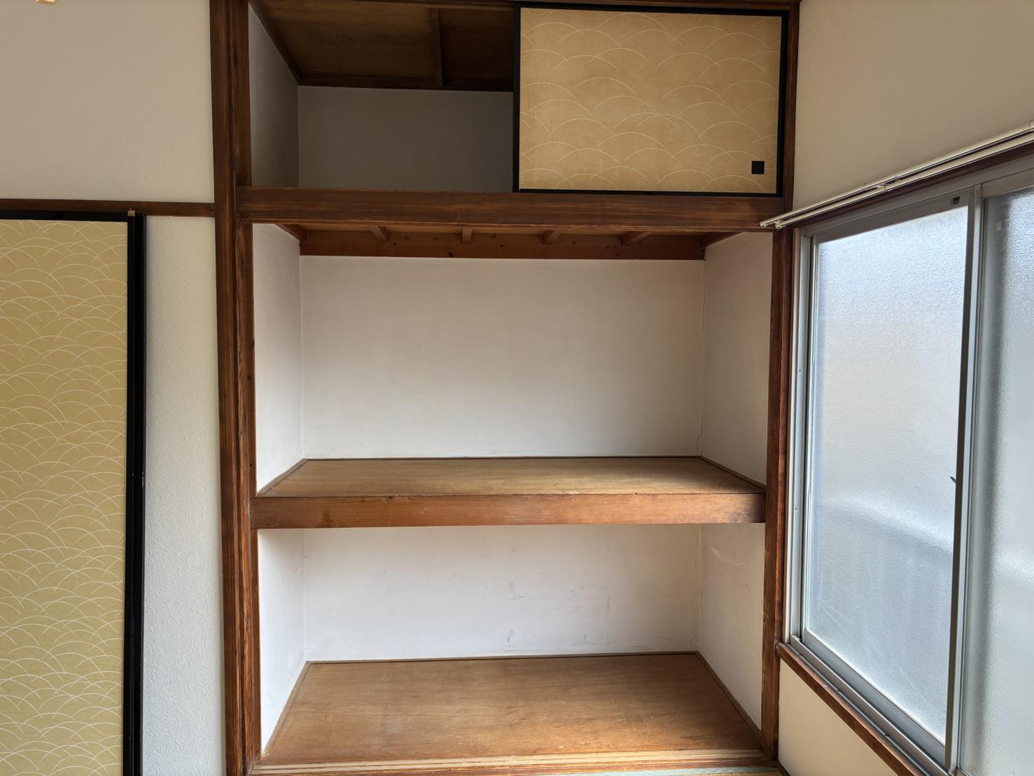 収納　第二小国荘201　2DK　横須賀市平作3丁目