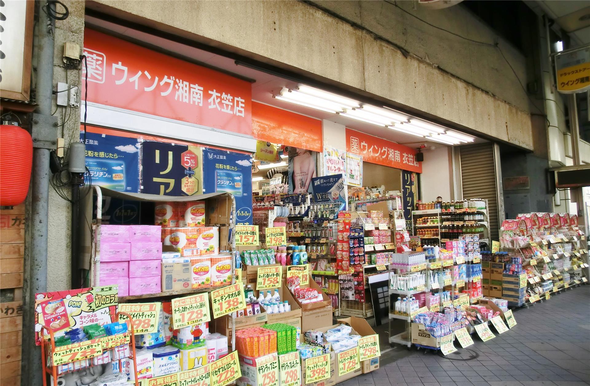 ドラックストア　ウィング湘南衣笠店（ドラッグストア）まで1662m