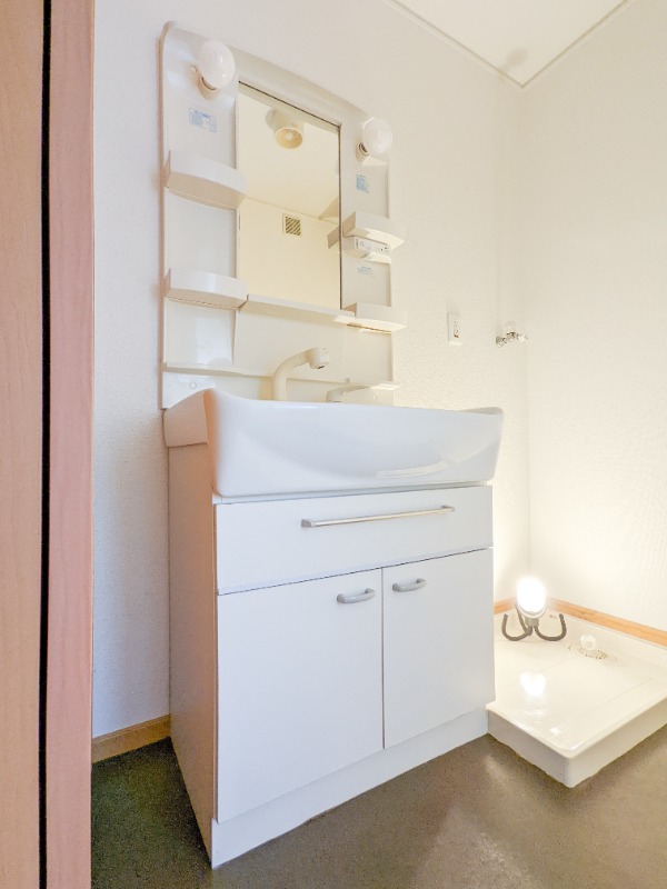 洗面設備　図面と現状に相違がある場合には現状を優先