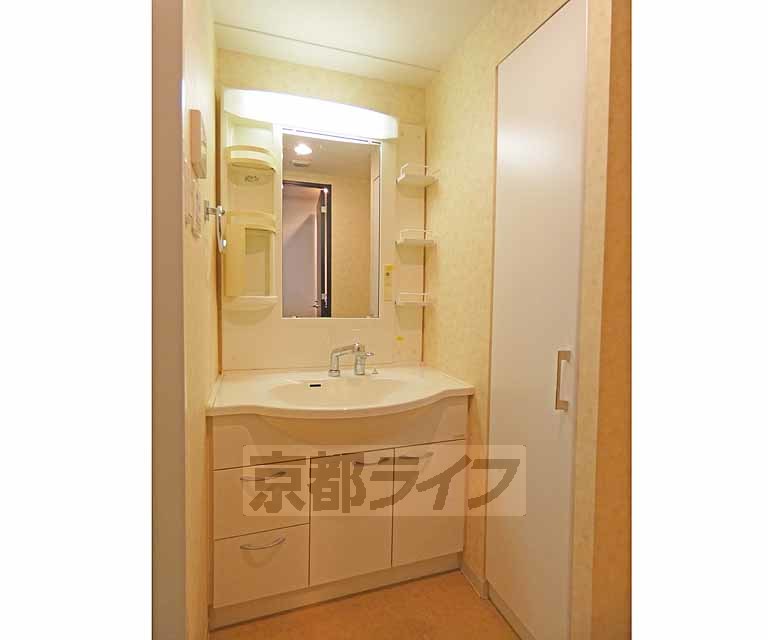 洗面設備　清潔感があります