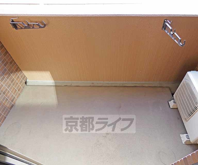 バルコニー　広々としたバルコニです