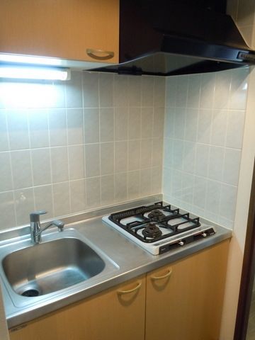 キッチン　★2口コンロ付ガスキッチン★