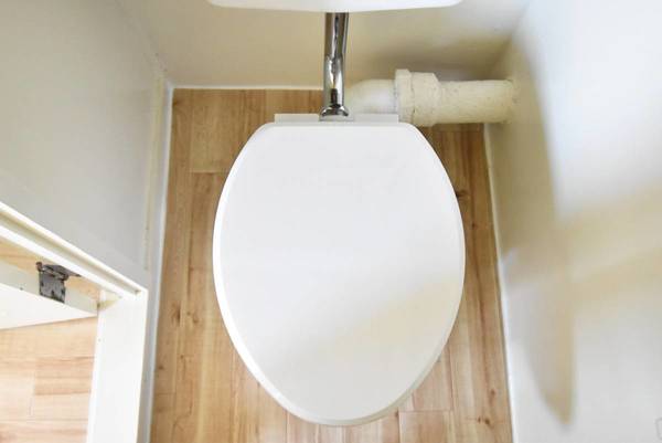 トイレ　ビレッジハウスの同一物件・同一タイプの間取りの写真です